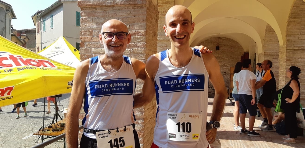 I nostri Ultramaratoneti Ale e Roberto al via della 6 ore de'Conti!