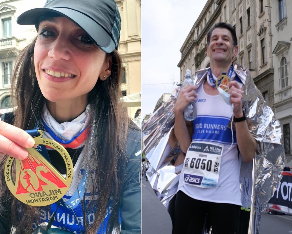 I Campioni sociali di Maratona 2022: Marina De Cesare e Giuseppe Grilletta