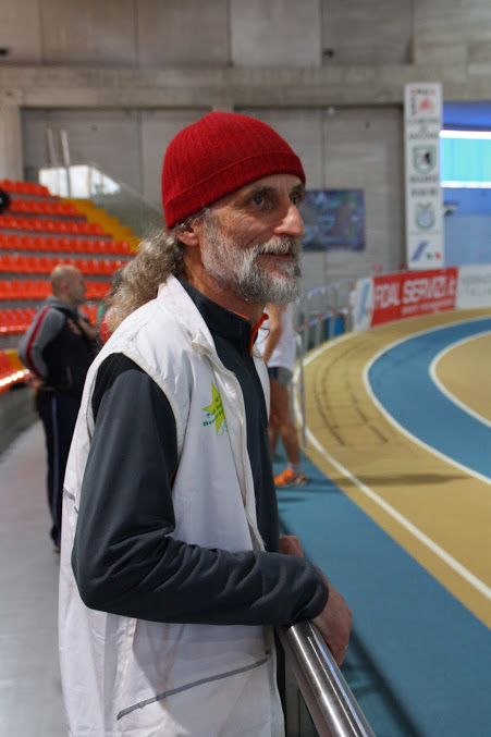Lucio ai recenti Campionati Italiani Indoor di Ancona 2014