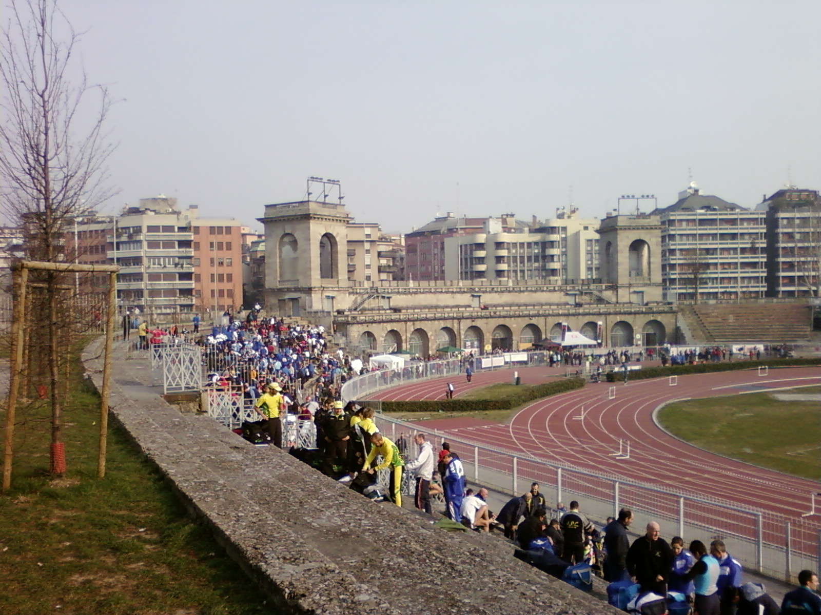 Gli spalti dell'Arena durante il Trofeo Sempione (foto A.Felli)