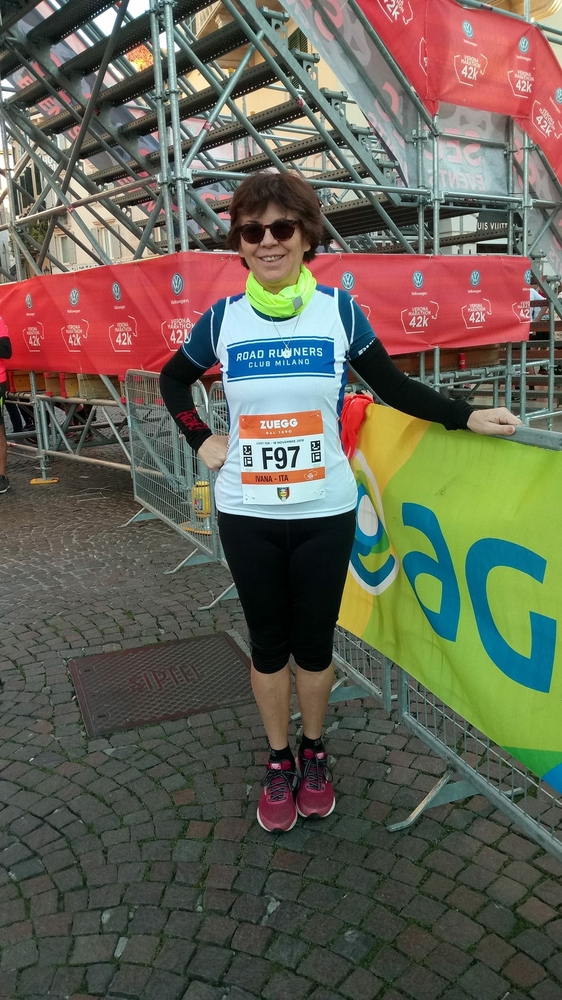 Ivana Cucco, terza di categoria alla Last 10km Marathon di Verona